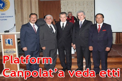 Platform Canpolat’a veda etti