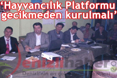 “Platform gecikmeden kurulmalı”