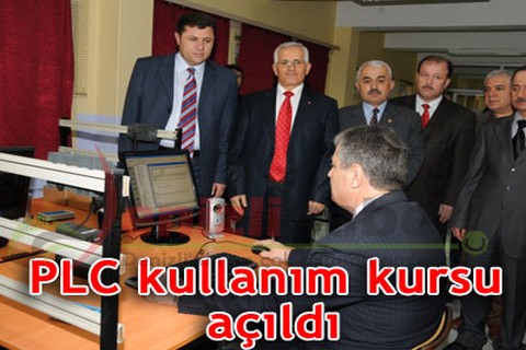 PLC kullanım kursu açıldı
