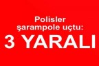 Polisler şarampole uçtu