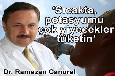 Potasyumu çok yiyecekler tüketin