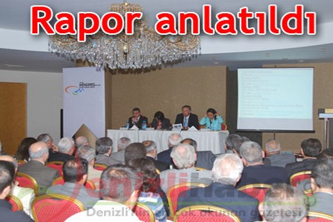 Rapor anlatıldı