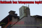 Reklamlı baz istasyonuna tepki