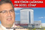 REKTÖRÜN ÇAĞRISINA EN GÜZEL CEVAP