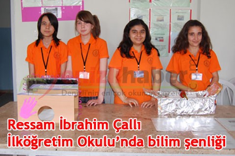 Ressam İbrahim Çallı İlköğretim Okulu’nda bilim şenliği