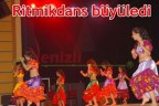Ritmikdans büyüledi