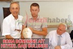 Roma dönemine ait heykel başı bulundu