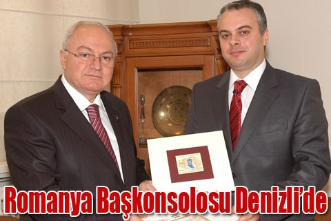 Romanya Başkonsolosu Denizli’de