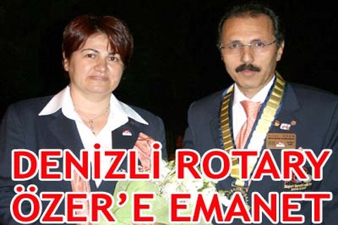 Rotary’de devir teslim