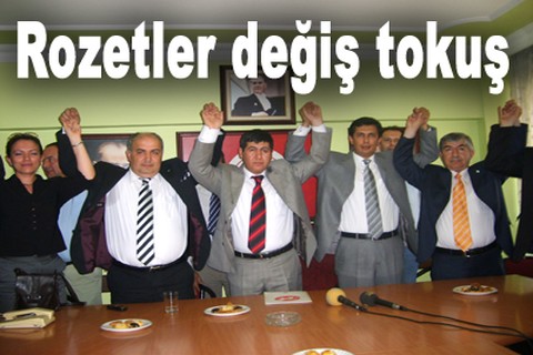 Rozetler değiş tokuş