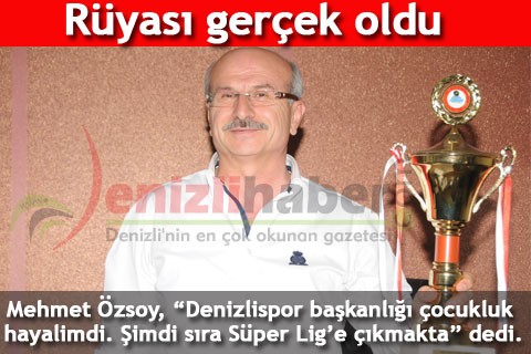 Rüyası gerçek oldu