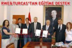 RWE&TURCAS’TAN EĞİTİME DESTEK