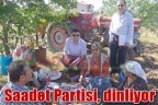 Saadet Partisi, dinliyor
