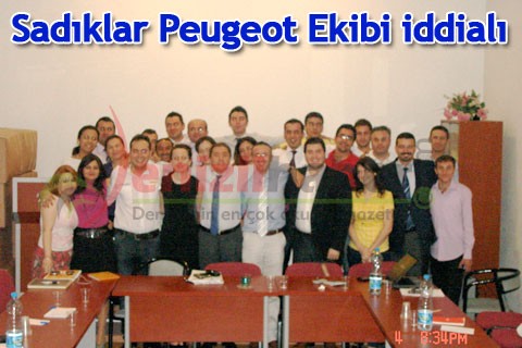 Sadıklar Peugeot Ekibi iddialı