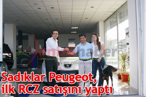 Sadıklar Peugeot, ilk RCZ satışını yaptı