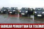 Sadıklar Peugeot’dan ilk teslimat