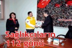 Sağlıkçıların 112 günü