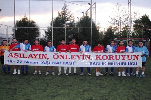 Sağlıkçıların Futbol Turnuvası