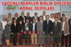 SAĞLIKLI KENTLER BİRLİK ÜYELERİ MORAL DEPOLADI