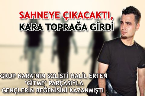 SAHNEYE ÇIKACAKTI, KARA TOPRAĞA GİRDİ