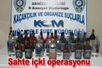 Sahte içki operasyonu