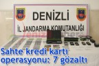 Sahte kredi kartı operasyonu: 7 gözaltı