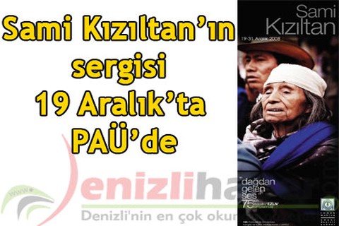 Sami Kızıltan’ın sergisi PAÜ’de