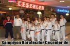 Şampiyon Karateciler Ceşenler’de