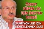 ŞAMPİYONLUK İÇİN KENETLENMEK ŞART