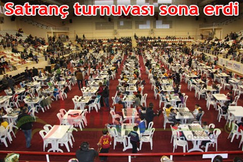 Satranç turnuvası sona erdi