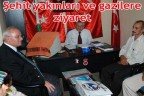 Şehit yakınları ve gazilere ziyaret