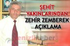 ŞEHİT YAKINLARINDAN ZEHİR ZEMBEREK AÇIKLAMA