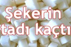 Şekerin tadı kaçtı