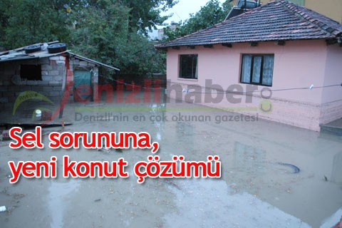 Sel sorununa, yeni konut çözümü