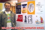 SELÇUK’TAN İZMİT’TE KARİKATÜR SERGİSİ