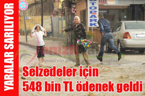 Selzedeler için 548 bin TL ödenek geldi