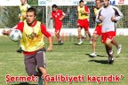 Şermet: ‘Galibiyeti kaçırdık’