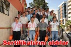 Sertifikalarını aldılar