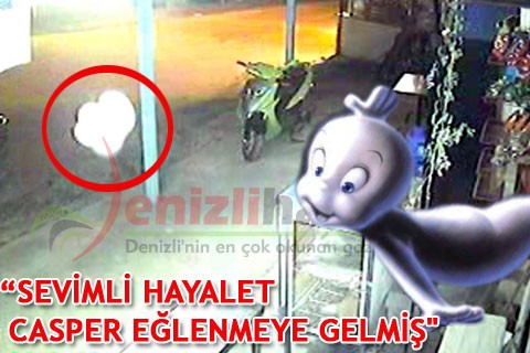 “SEVİMLİ HAYALET CASPER EĞLENMEYE GELMİŞ