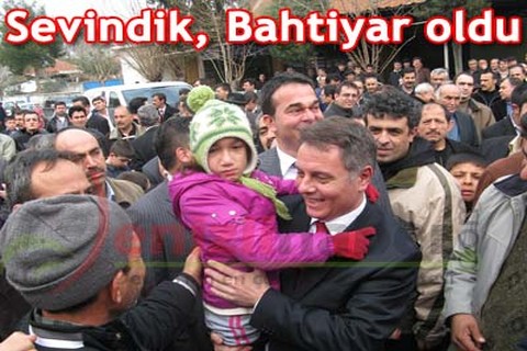 Sevindik, Bahtiyar oldu