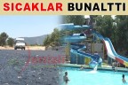 Sıcaklar bunalttı