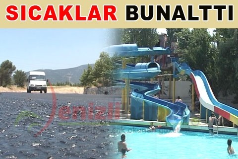 Sıcaklar bunalttı