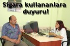 Sigara kullananlara duyuru
