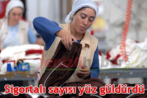 Sigortalı sayısı yüz güldürdü
