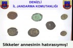 Sikkeler annesinin hatırasıymış!