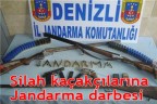 Silah kaçakçılarına Jandarma darbesi