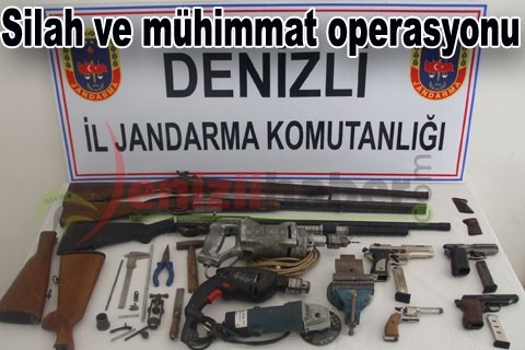 Silah ve mühimmat operasyonu