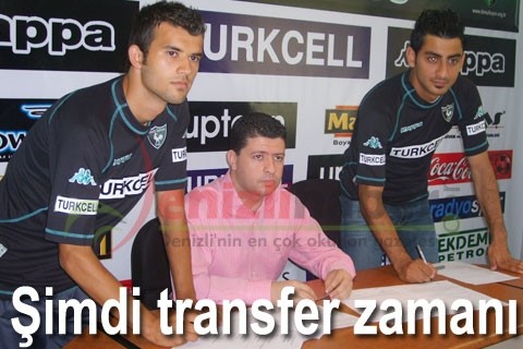 Şimdi transfer zamanı