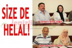 SİZE DE HELAL!