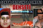 SOKAK ORTASINDA POMPALI DEHŞETİ